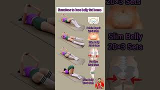 exercises to lose belly fat homeshort reducebellyfat bellyfatloss yoga [upl. by Eednak]