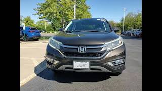 2016 Honda CRV EXL Schaumburg IL 240894D [upl. by Edmon15]