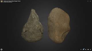 Acheulean Handaxe and Cleaver Menez Dregan France [upl. by Enotna]