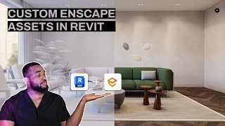 Creating Custom Enscape Assets in Revit  A stepbystep guide [upl. by Joselyn857]