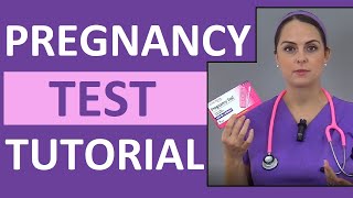 How to Take a Pregnancy Test at Home  Pregnancy Test Results Live [upl. by Wildon]