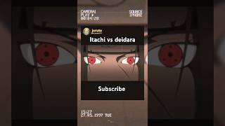 Itachi vs deidara anime naruto itachi deidara [upl. by Magan]