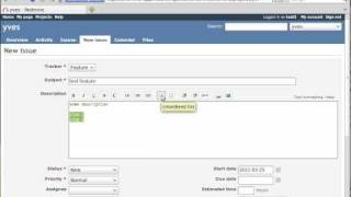 Create Ticket Issue on Redmine [upl. by Yednarb]