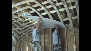 How to Drywall a Groin Vault Ceiling with Archways amp Ceilings Made Easy [upl. by Niuqram161]