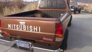 1983 Mitsubishi Turbo Diesel 4x4 [upl. by Ditzel456]