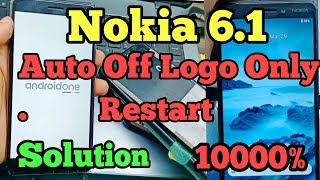 Nokia 61 Auto off Logo Restart Nokia TA1043 Restart auto off Solution Nokia 61 charger Remove off [upl. by Enelia]