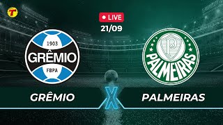 Grêmio x Palmeiras  Brasileirão AOVIVO  210923 palmeiras [upl. by Sateia]