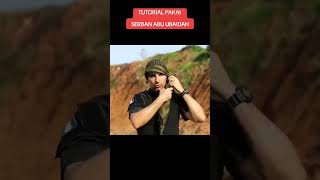 Tutorial memakai Serban tutorial viral abuubaidah savepalestine [upl. by Liemaj]