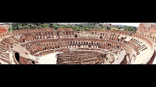 Inside Roman Colosseum Top Tier and the view from Emperor Cubiculum [upl. by Ainaled]