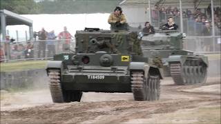 TANKFEST 2024  Evolution of British Tanks interwar to the Cruisers of WWII highlights combined [upl. by Zoba530]