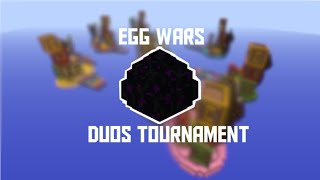 Minecraft Bedrock Edition  Cubecraft Eggwars Teams of 2  Official Tournament Video [upl. by Wolk]