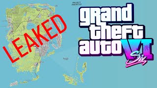 GTA 6 Leaked Map Breakdown Explained [upl. by Aliac]