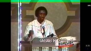 hearns vs hagler pre fight words and 2 brits [upl. by Madaih]