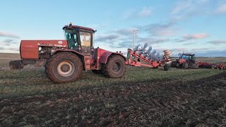 Orka 2024 Case IH Steiger 9350 Kupiony ze ZŁOMU Kvernelan PW 100 8 skib Wtopa Rosji z talerzówką [upl. by Ohce]