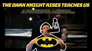 MOLDED BY DARKNESS quotThe Dark Knight Risesquot Teaches Us Something Super Powerful  Batman Bane [upl. by Ayrotal]