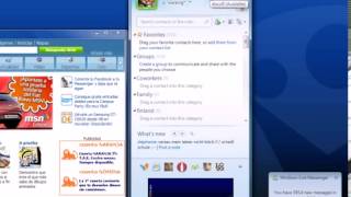 Main features in Windows Live Messenger [upl. by Gretchen]