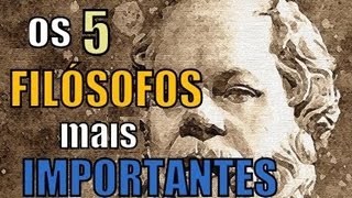 5 Grandes Filósofos Para Sua Redação De SUCESSO No Enem 2017 [upl. by Mcgannon]