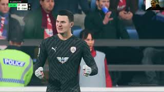 BarnsleyMy reactions and comments gameplay EA Sports FC 24 [upl. by Akemor]