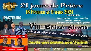 21 Jours “ Vin brize alyans ak pacte négatif sou la vi nou au nom de Jesus “ [upl. by Maxia]