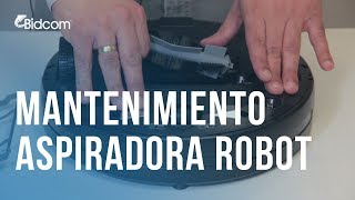 Mantenimiento y consejos para tu aspiradora robot Gadnic limpia pisos 120m² a 150m² ROB00074 [upl. by Nahgeem]