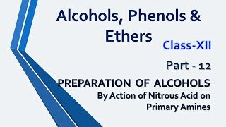 Action of Nitrous acid on Primary Amines [upl. by Nnaul]