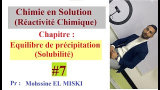 Chimie en solution  Équilibre De précipitation solubilité EX6 [upl. by Innaig915]