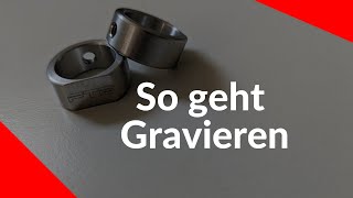 So geht Gravieren mit Fusion 360  CNC Fräsen für Anfänger  CNC Tutorial [upl. by Llezom]