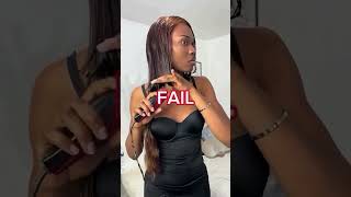 Blunt Bob Tutorial On Chesnut Brown Lace Frontal Wig [upl. by Elyac470]