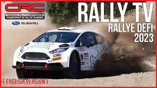 CRC TV Rallye Defi Petite Nation 2023  In English [upl. by Anelhtac]