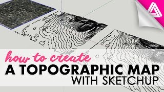 How to Create A Topographic Map with Sketchup [upl. by Given]