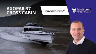 Axopar 37 XC Cross Cabin Tender with plenty of special installations on customers demand [upl. by Yesteb]