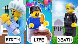 I Built A Lego Minifigures Entire Life Story [upl. by Fermin]