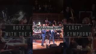 Boyz II Men Perform quotEasyquot With The San Francisco Symphony [upl. by Navar]