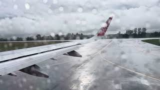 Thai AirAsia A321neo full takeoff from Khon Kaen Airport KKC to Bangkok Don Mueang Airport DMK [upl. by Inele523]