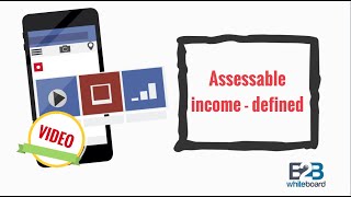 Assessable income  defined [upl. by Ducan]