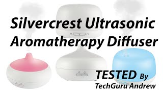 Silvercrest Ultrasonic Aromatherapy Diffuser [upl. by Nahtanhoj999]