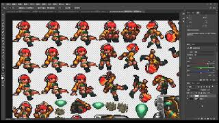 MSA Reloaded sprite process [upl. by Hake]