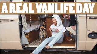 A REAL Van Life Day Of A Solo Female Traveler [upl. by Rolanda]