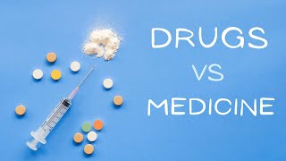 Difference between Drug and Medicine [upl. by Ecnarwal]