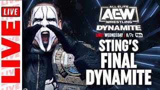 🔴 AEW Dynamite Live Stream  Stings Final Dynamite  Watch Along February 28th 2024 [upl. by Lap]