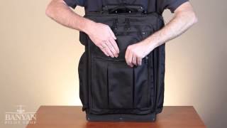 Luggage Works Stealth 22 Pilot Rolling Bag [upl. by Auqkinahs325]