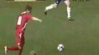 Aaron Ramsey Goal Vs England U21s [upl. by Toole]