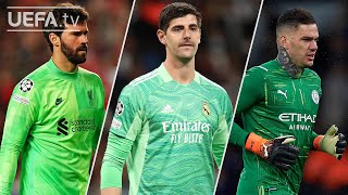 ALISSON COURTOIS EDERSON  UCL Best Saves Quarterfinals [upl. by Noyad]