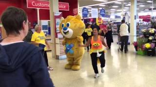 Zumbathon in Tesco Spital Hill for Sheffield Childrens Hospital  Burngreave Bulletins [upl. by Aseena]