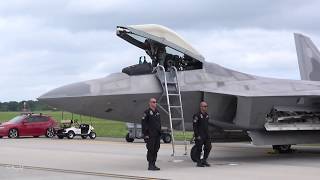 F22 Raptor Launch 2018 Air Power Over Hampton Roads Sunday [upl. by Gustafsson]