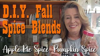 My 2 Favorite Fall Spice Blends  Apple Pie Spice amp Pumpkin Spice DIY [upl. by Andree]