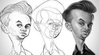 Process for Successful Drawings  Caricature Essentials [upl. by Washington]