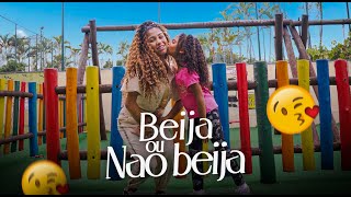 BEIJA OU NÃO BEIJA ALICE PRINCESA DOS CACHOS e KAMILY VITAL CLIPE OFICIAL [upl. by Marla]