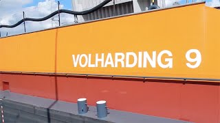 😲 Rare Footage of VOLHARDING 9 Lying Pretty High In The Water  2676NL [upl. by Jariah]