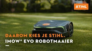 Wat zijn de voordelen van de robotmaaier STIHL iMOW® EVO [upl. by Llerrehs]